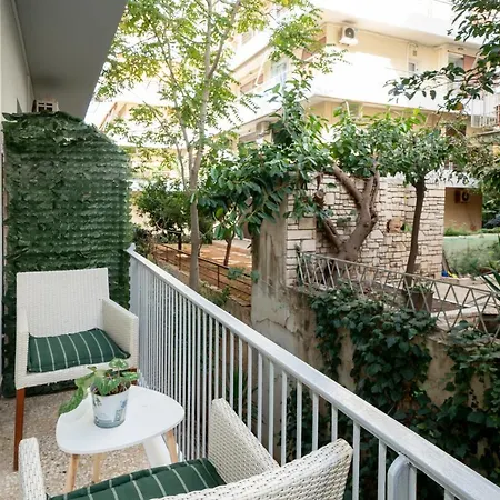 公寓 Sunlit Urban Oasis In Vibrant Palaio Faliro